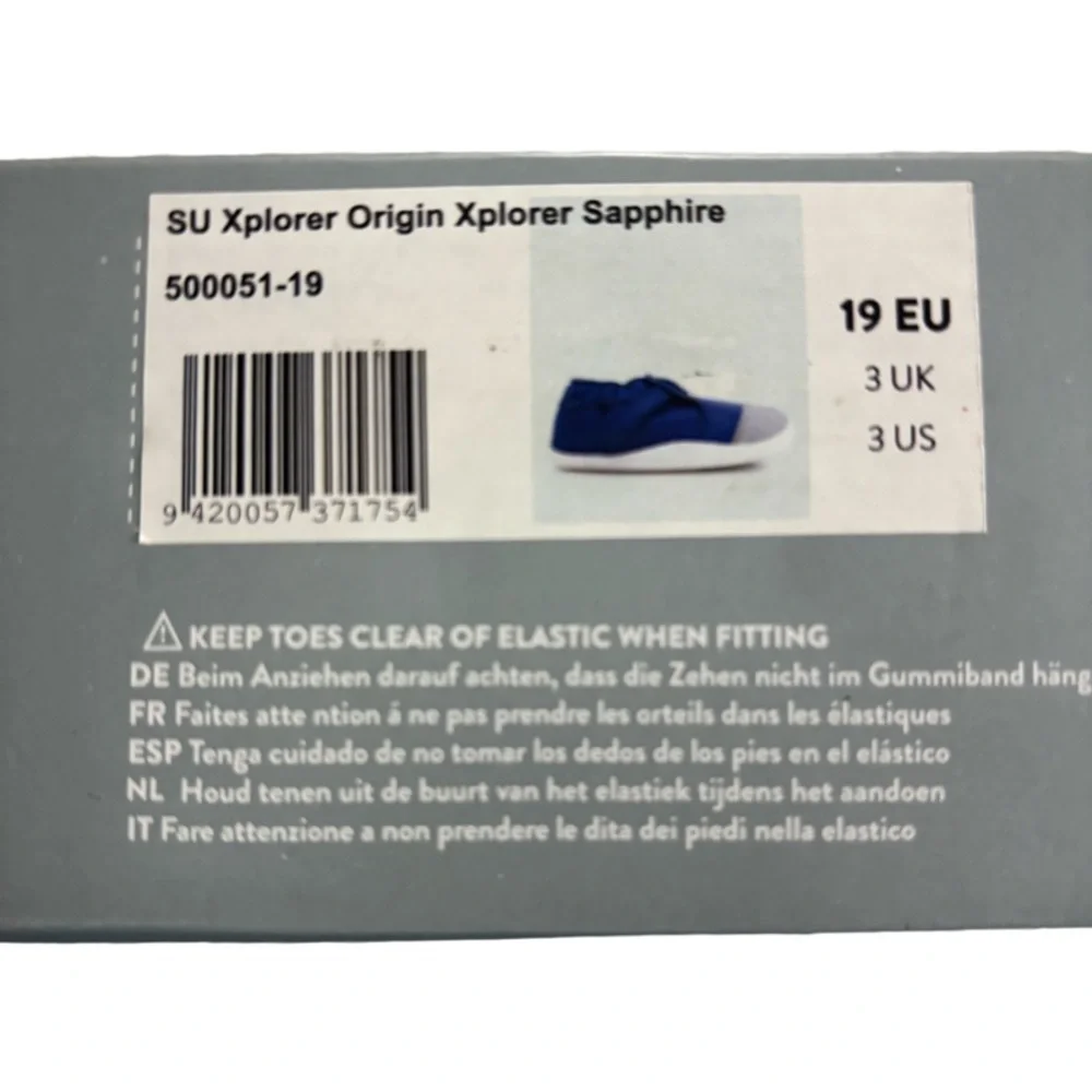Bobux Step Up  Xplorer Origin Cruiser Sapphire  Size 3 US baby NEW IN BOX